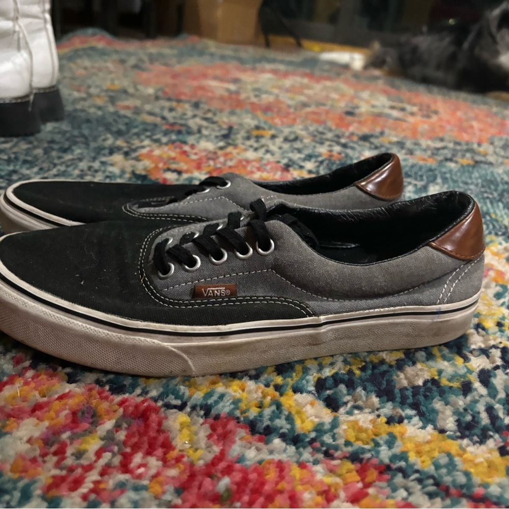 VANS era 59 lace up shoes (black/grey)